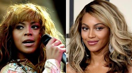 Trucco delle Celebrit: Beyoncé senza trucco