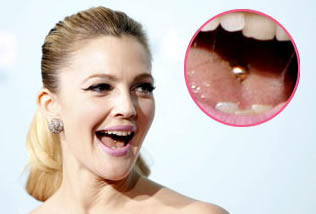 Dieta celebrit: Drew Barrymore piercing