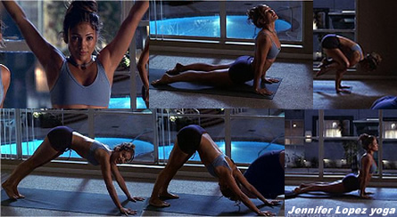 Esercizi per perdere peso: Jennifer Lopez e Yoga