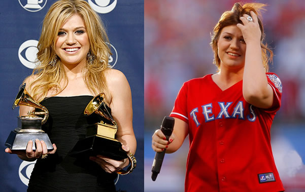 Dieta celebrit: Kelly Clarkson sovrappeso