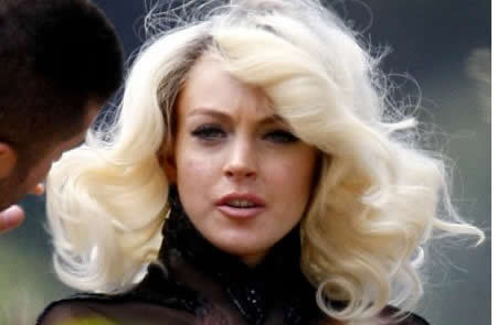 Celebrit imitano Marilyn Monroe: Lindsay Lohan