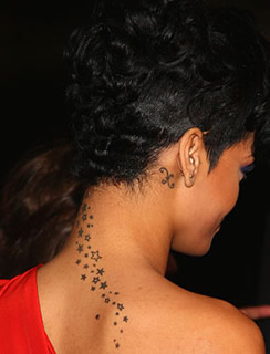 Tatuaggi delle Celebrit: I tatuaggi di Rihanna