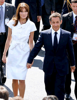 Dieta celebrit: Nicolas Sarkozy - Carla Bruni