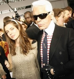 Dieta celebrit: Principessa Charlotte Casiraghi e Karl Lagerfeld