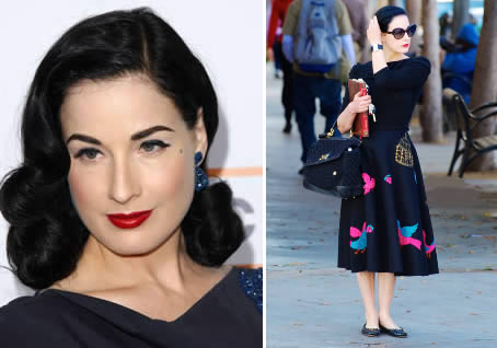 Dieta celebrit: Dita Von Teese