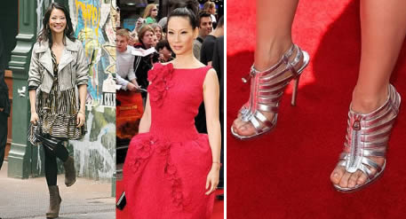 Belleza celebrit: Look di Lucy Liu