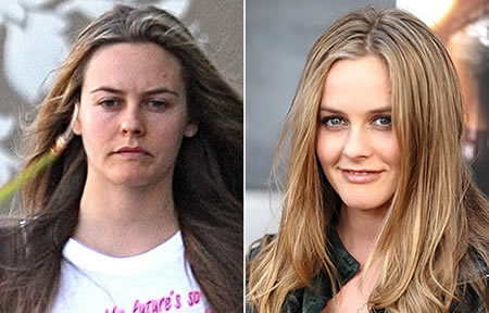 Celebrit senza trucco: Alicia Silverstone senza trucco