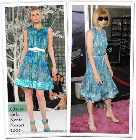 Dieta celebrit: Anna Wintour Oscar de la Renta