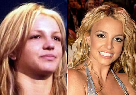 Celebrità senza trucco: Britney Spears senza trucco