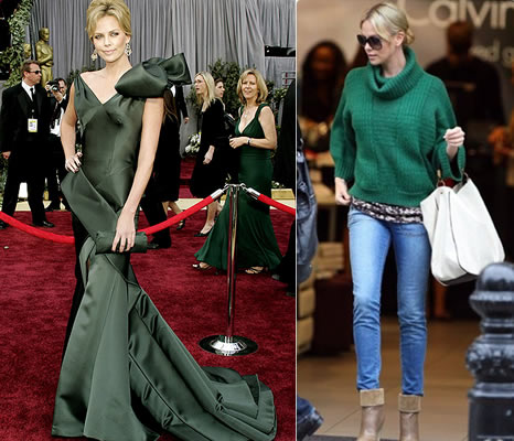 Look da star: Stile di Charlize Theron