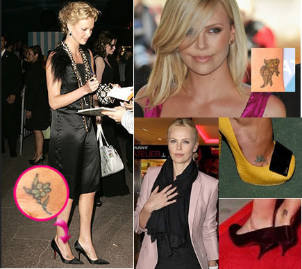 Look da star: Charlize Theron tatuaggi