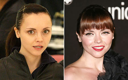 Celebrit senza trucco: Christina Ricci senza trucco