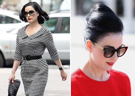 Dieta celebrit: Dita Von Teese