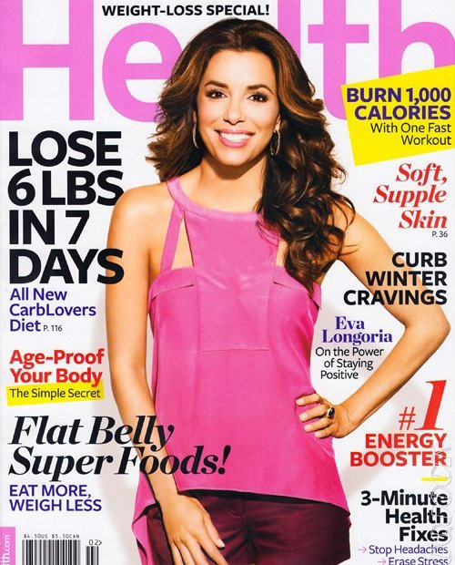 Dieta celebrit: Eva Longoria