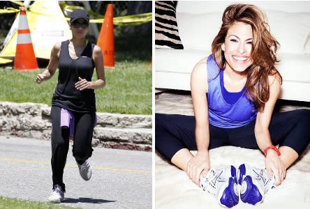 Esercizi per perdere peso: Eva Mendes