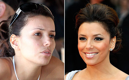 Celebrit senza trucco: Eva Longoria senza trucco