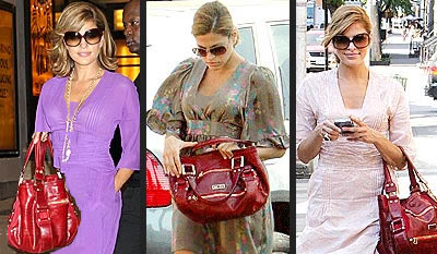 Look da star: Eva Mendes adora le borse a mano