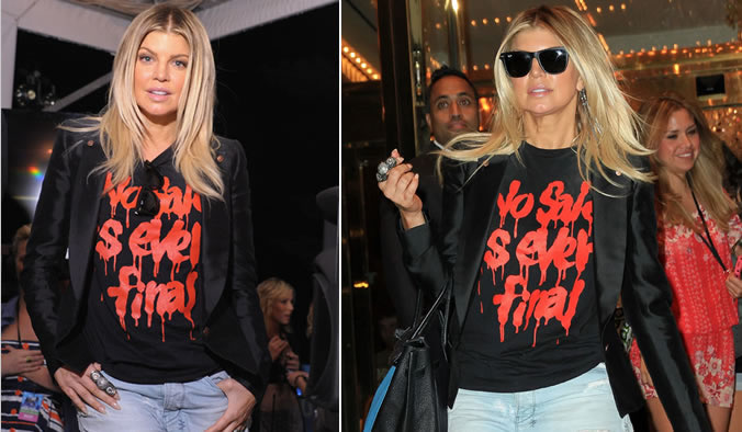 Look da star: Look di Fergie