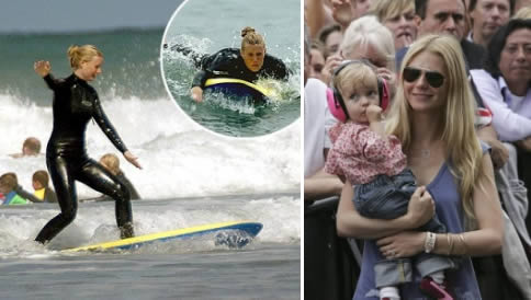 Esercizi dalle Celebrit: Gwyneth Paltrow e Surf