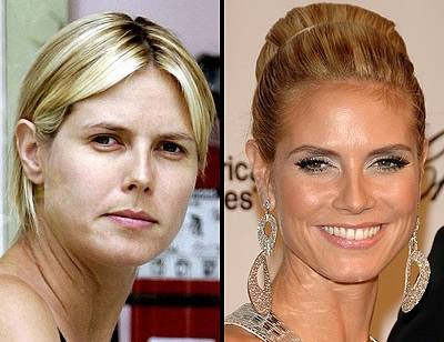 Celebrit senza trucco: Heidi Klum senza trucco