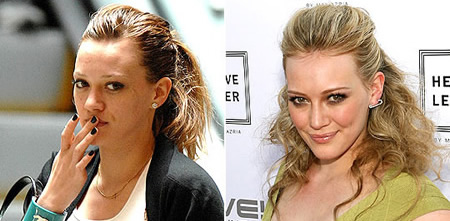 Celebrit senza trucco: Hilary Duff senza trucco