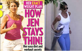 Esercizi per perdere peso: Jennifer Aniston Yoga