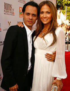 Dieta celebrità: Jennifer Lopez e Marc Anthony