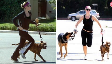 Esercizi per perdere peso: Jessica Biel