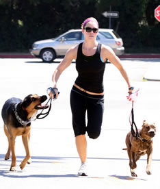 Esercizi per perdere peso: Jessica Biel