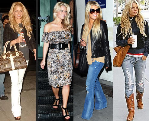 Look da star: Jessica Simpson