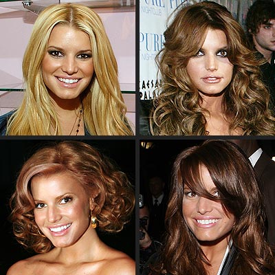 Acconciatura da star: Jessica Simpson