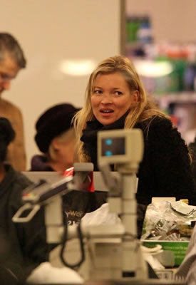 Dieta celebrit: Kate Moss Shopping