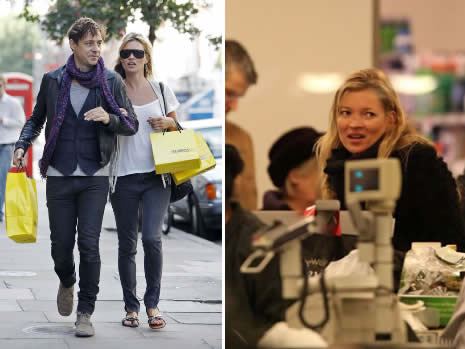 Dieta celebrit: Kate Moss Shopping