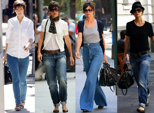 Look da star: La lezione sui jeans di Katie Holmes