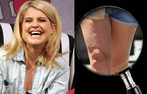 Stars avec cellulite: Kelly Osbourne e Cellulite