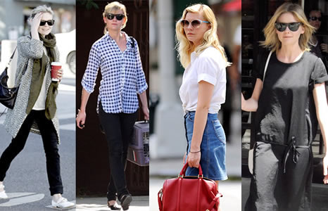 Look da star: Il look di Kirsten Dunst con i Ray-Ban