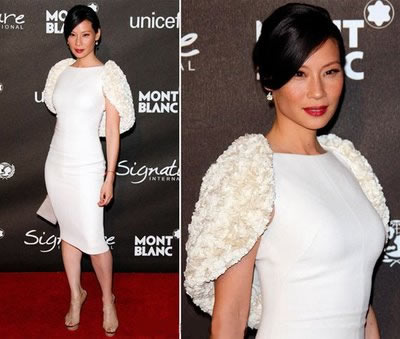 Belleza celebrit: Look di Lucy Liu