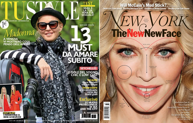 Dieta celebrità: Madonna Vanity Fair