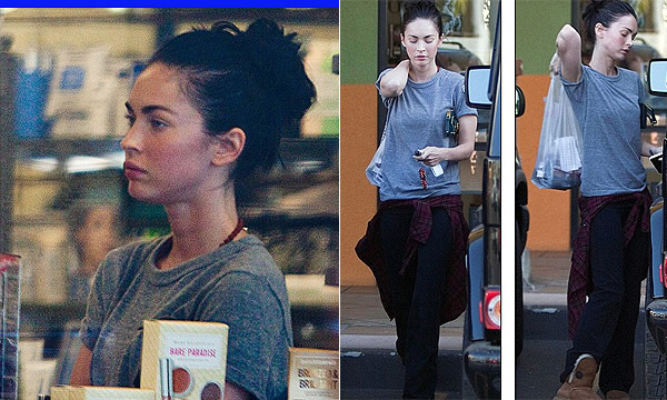 Trucco delle Celebrit: Megan Fox senza trucco