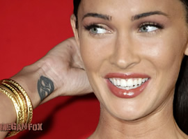 Tatuaggi delle Celebrità: I tatuaggi di Megan Fox