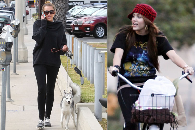 Esercizi dalla star: Miley Cyrus jogging