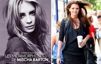 Dieta delle celebrit: Mischa Barton Cellulite