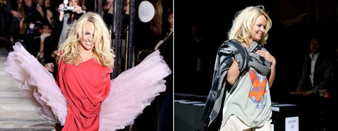 Look da star: Il look di Pamela Anderson e Vivienne Westwood