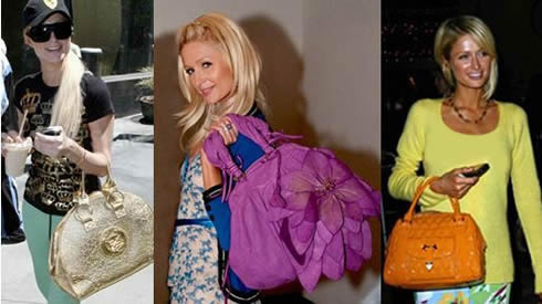 Borse a mano: Le borse a mano di Paris Hilton