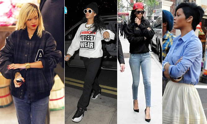 Look da star: Rihanna - Street stile