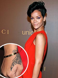 Tatuaggi delle Celebrit: I tatuaggi di Rihanna