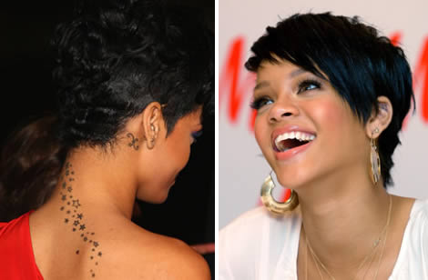 Tatuaggi delle Celebrit: I tatuaggi di Rihanna