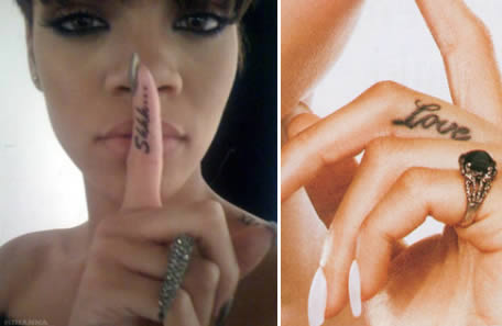 Tatuaggi delle Celebrità: I tatuaggi di Rihanna