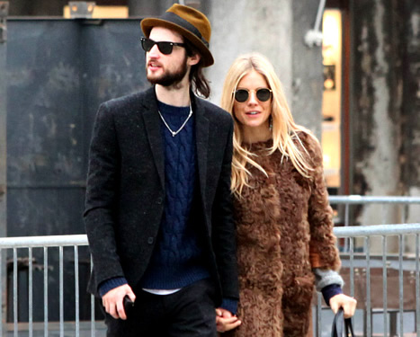 Dieta celebrit: Sienna Miller - Tom Sturridge