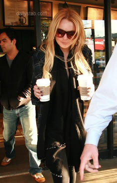 Celebrit e Starbucks: Lidsay Lohan e Starbucks